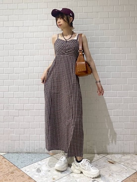 matsuさん（レディース・156cm・20代）の夏コーディネート