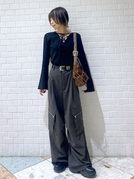「pageboy」｜matsuさん（レディース・156cm）の冬コーディネート