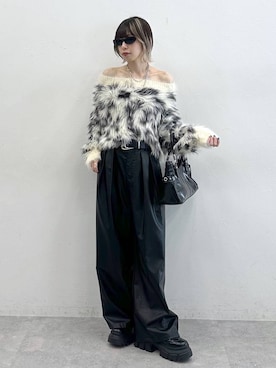 「PAGEBOY（ページボーイ）のアイテム（アクセサリー）」を使った、matsuさん（レディース・156cm）の秋コーディネート