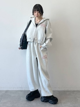 「アイテム（キャミソール）」を使った、matsuさん（レディース・156cm・20代）の冬コーディネート