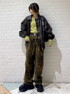 「PAGEBOY（ページボーイ）のアイテム（ブルゾン）」を使った、matsuさん（レディース・156cm）の冬コーディネート