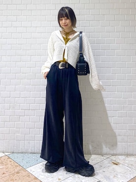 「アイテム（パーカー）」を使った、matsuさん（レディース・156cm）の夏コーディネート