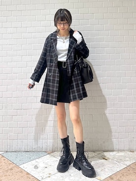 matsuさん（レディース・156cm）の秋コーディネート