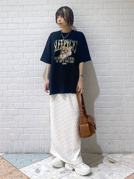 matsuさん（レディース・156cm・20代）の夏コーディネート