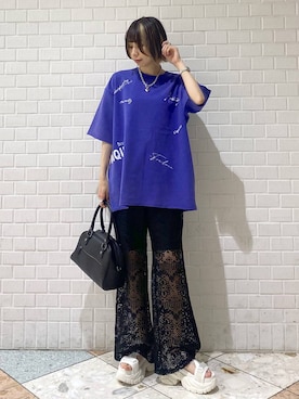 matsuさん（レディース・156cm・20代）の夏コーディネート
