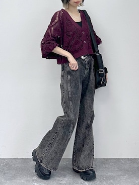 matsuさん（レディース・156cm）の冬コーディネート