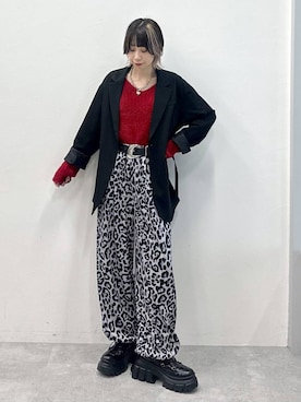 「PAGEBOY（ページボーイ）のレースアップトラックブーツ（ブーツ、ブラック系）」を使った、matsuさん（レディース・156cm）の秋コーディネート