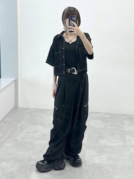 「PAGEBOY（ページボーイ）のアイテム」を使った、matsuさん（レディース・156cm）の夏コーディネート