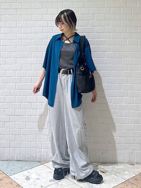 「PAGEBOY（ページボーイ）のアイテム」を使った、matsuさん（レディース・156cm）の夏コーディネート