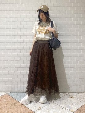 matsuさん（レディース・156cm）の夏コーディネート