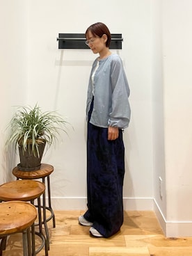 「EKAL（エカル）のアイテム」を使った、iseさん（レディース・157cm）の夏コーディネート