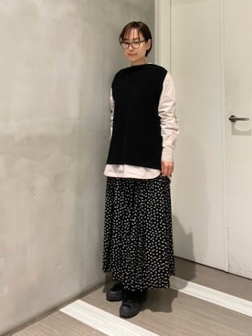 「SMELLY（スメリー）のアイテム（アクセサリー）」を使った、iseさん（レディース・157cm）の春コーディネート