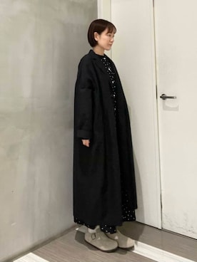 「ナチュラル×カジュアル」｜「アイテム（その他アウター）」を使った、iseさん（レディース・157cm）の春コーディネート