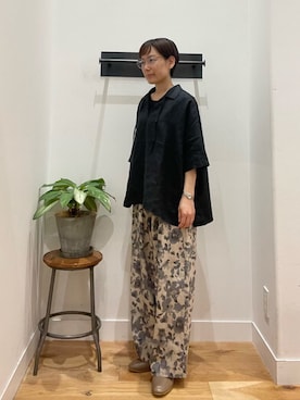 「FORK&SPOON（フォークアンドスプーン）のアイテム」を使った、iseさん（レディース・157cm）の春コーディネート