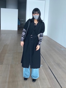 「MARTE（マルテ）のアイテム」を使った、Lunaさん（レディース・173cm）の春コーディネート