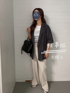 fullmoonさん（レディース・157cm）の夏コーディネート