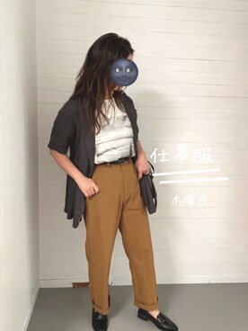 fullmoonさん（レディース・157cm）の秋コーディネート