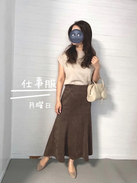 fullmoonさん（レディース・157cm）の秋コーディネート