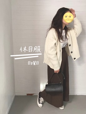 「COCO DEAL（ココディール）のアイテム」を使った、fullmoonさん（レディース・157cm）の秋コーディネート