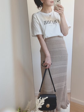 「ハニーズ」｜「アイテム（その他）」を使った、こまさん（レディース・157cm）の夏コーディネート