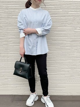 「ハニーズ」｜「アイテム（その他）」を使った、こまさん（レディース・157cm）の春コーディネート