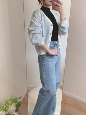 「ハニーズ」｜「アイテム（その他）」を使った、こまさん（レディース・157cm）の冬コーディネート