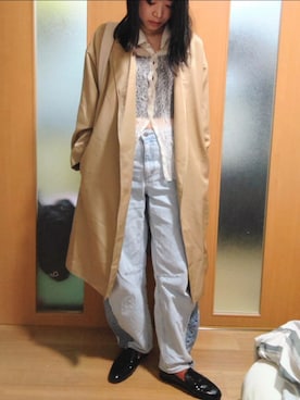 「earth music&ecology（アースミュージックアンドエコロジー）のアイテム」を使った、yuriwear0610さん（レディース・162cm）の秋コーディネート