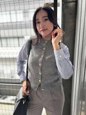 「MUJI Labo（ムジラボ）のアイテム」を使った、yuuriさん（レディース・154cm）の秋コーディネート