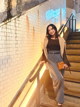 「UNITED ARROWS（ユナイテッドアローズ）のアイテム」を使った、yuuriさん（レディース・154cm）の秋コーディネート