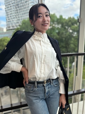 「ブラウスコーデ」｜yuuriさん（レディース・154cm）の秋コーディネート