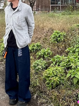 「アイテム（ストール/ショール）」を使った、kazuya    （49age）   さん（メンズ・175cm）の秋コーディネート