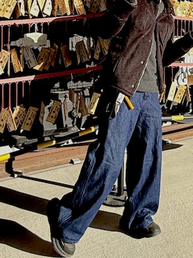 「uniform experiment（ユニフォームエクスペリメント）のアイテム」を使った、kazuya          ）   さん（メンズ・175cm）の冬コーディネート