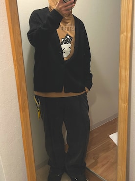 「アイテム（スウェットパンツ）」を使った、kazuya    （49age）   さん（メンズ・175cm・40代）の冬コーディネート