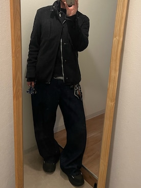 「アイテム（その他アウター）」を使った、kazuya    （49age）   さん（メンズ・175cm・40代）の冬コーディネート