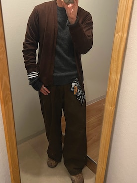 「アイテム（財布/小物）」を使った、kazuya    （49age）   さん（骨格ナチュラル・メンズ・175cm）の冬コーディネート