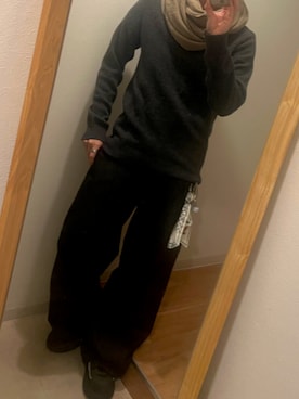 「アイテム（デニムパンツ）」を使った、kazuya    （49age）   さん（メンズ・175cm・40代）の冬コーディネート