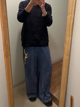 「アイテム（スウェットパンツ）」を使った、kazuya    （49age）   さん（メンズ・175cm・40代）の秋コーディネート