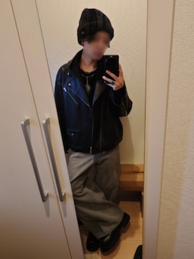 りとさん（メンズ・174cm）の冬コーディネート