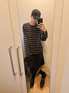 「Parts Lab.（パーツラボ）のアイテム」を使った、りとさん（メンズ・174cm）の夏コーディネート