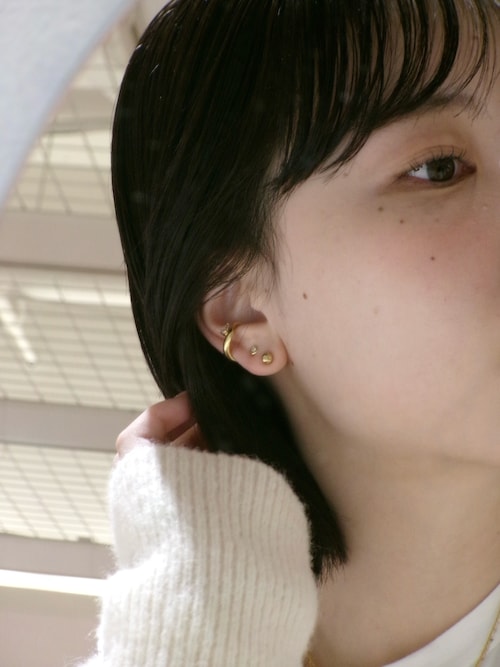 ZOZO限定】18KGP バロックピアス（ピアス（両耳用））｜TEN.（テン）の 