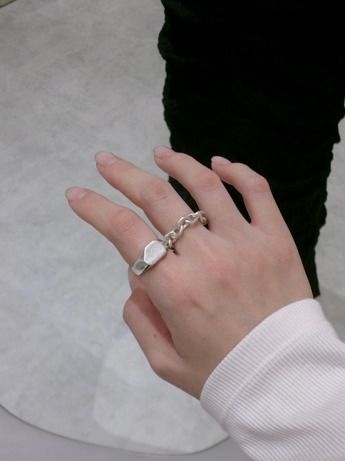 TEN. SILVER925 スタウトチェーンリング TEN. 指輪 リング SILVER925 スタウトチェーンリング メンズ