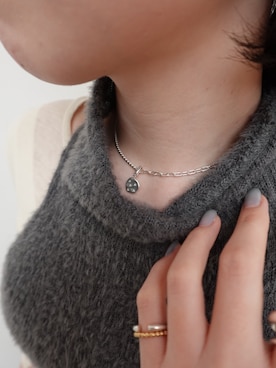 「アイテム（チャーム）」を使った、ayana takizawaさん（レディース・162cm）の春コーディネート