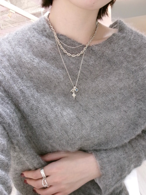 専用品　LondonblueTopaz チャーム \u0026 chouette《推し事》ドロップハートバッグチャーム