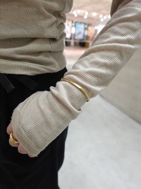 「ゴールド」｜ayana takizawaさん（レディース・162cm）の春コーディネート