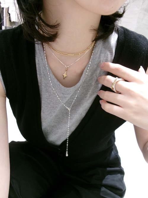 18KGP レクトチェーンネックレス（ネックレス）｜TEN.（テン）の