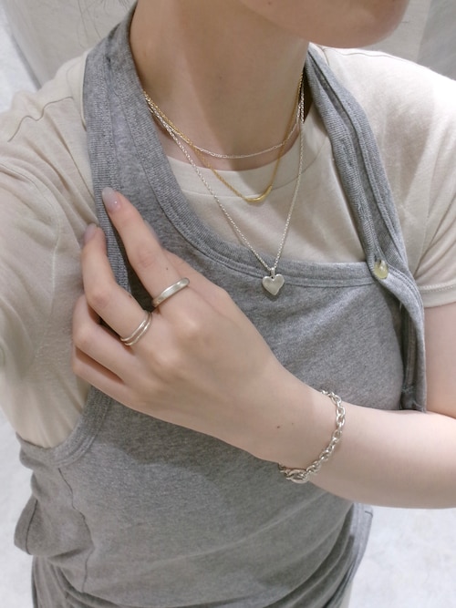 SILVER925 ハートシルフィウムネックレス（ネックレス）｜TEN