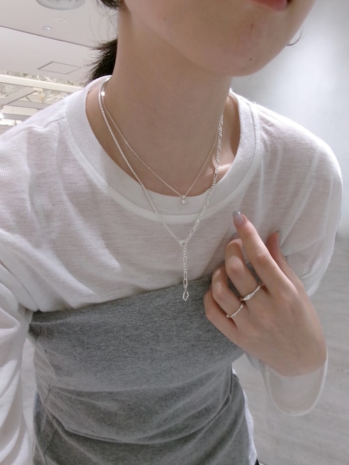 TEN. ネックレス 2021 シルバー ハートシルフィウムネックレス SV