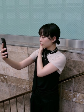 「シルバーアクセサリー」｜ayana takizawaさん（レディース・162cm）の秋コーディネート