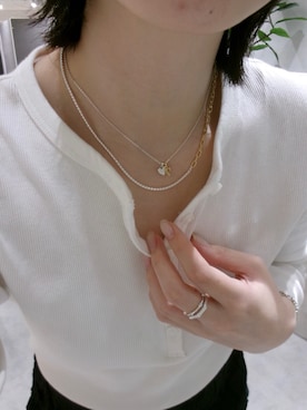 「アイテム（チャーム）」を使った、ayana takizawaさん（レディース・162cm）の冬コーディネート