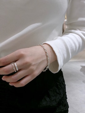 「ブレスレット」｜ayana takizawaさん（レディース・162cm）の秋コーディネート